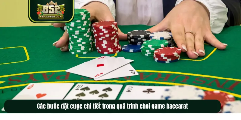Các bước đặt cược chi tiết trong quá trình chơi game baccarat Các bước đặt cược chi tiết trong quá trình chơi game baccarat