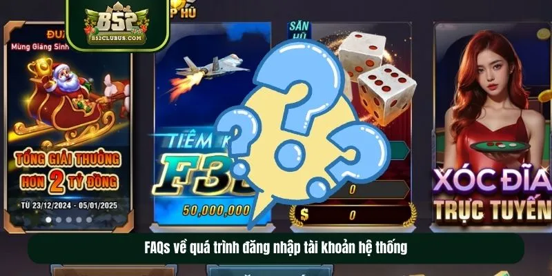 FAQs về quá trình đăng nhập tài khoản hệ thống  FAQs về quá trình đăng nhập tài khoản hệ thống