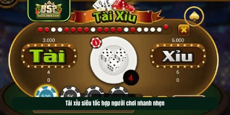 Tài xỉu siêu tốc thuộc top 10 game tài xỉu uy tín tại B52club Tài xỉu siêu tốc thuộc top 10 game tài xỉu uy tín tại B52club